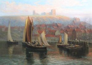 Eventide, Whitby by Joseph Wrightson McIntyre