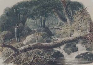 The Entrance to a Wood by Robert Walter Weir