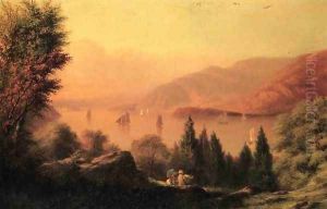 Picnic along the Hudson by Robert Walter Weir