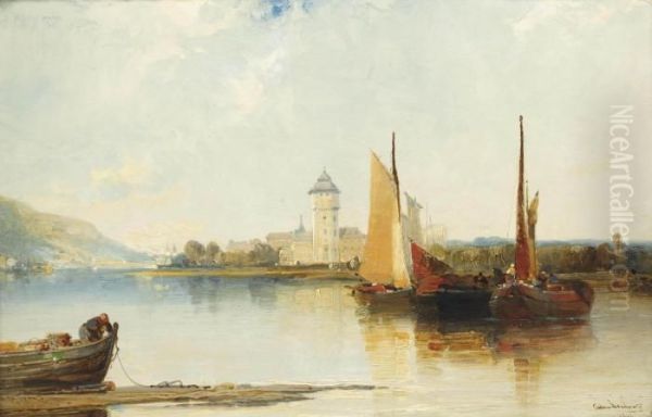 Oberlahnstein, On The Rhine - view 1