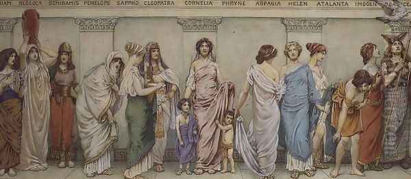 Great Women of Antiquity:Miriam, Rebecca, Semiramis, Penelope, Sappho, Cleopatra, Cornelia, Phryne, Aspasia, Helen, Atalanta, Imogen and Boadicea - view 1