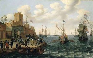 Coastal Landscape 1662 by Isaac Willaerts