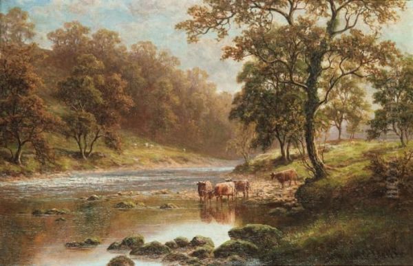 On The Wharfe Bolton Woods, Yorkshire - view 1