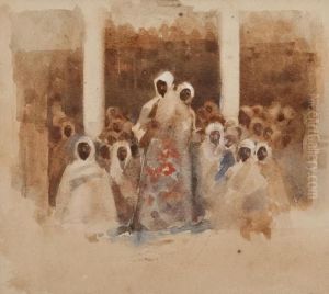 'in Morocco' by Arthur Melville