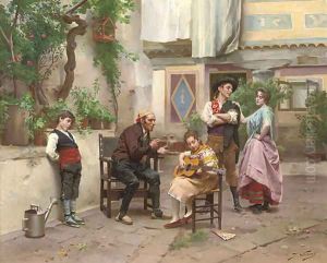 The music lesson by Jules Worms
