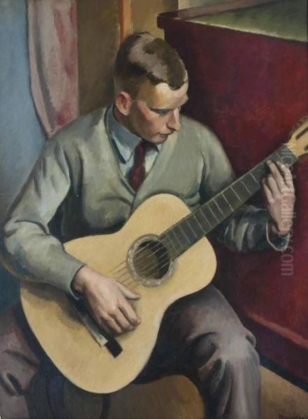 The Guitar Player - view 1