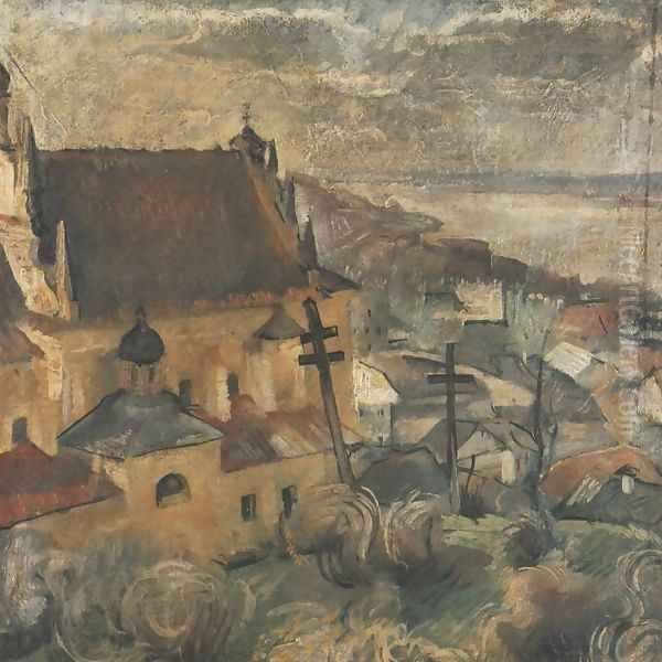 Landscape from Kazimierz - view 1