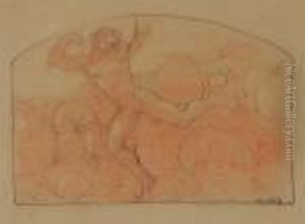 Figura Maschile Uomini In Piscina - view 1