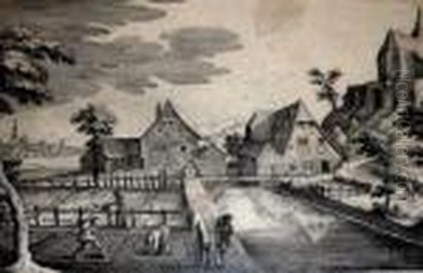 Figures At Work In Fields - view 1