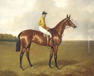 Flying Fox with jockey up by John Alfred Wheeler