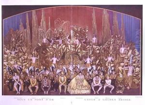 La Revue 'Sous un pont d'or' des Folies Bergeres, 1926-27 by Stanislaus Walery