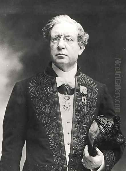 Portrait of Benjamin Constant (1845-1902) in academic costume - view 1