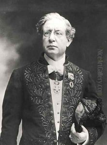 Portrait of Benjamin Constant (1845-1902) in academic costume by Stanislaus Walery