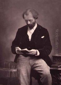 Sir Hall Caine (1853-1931) by Stanislaus Walery