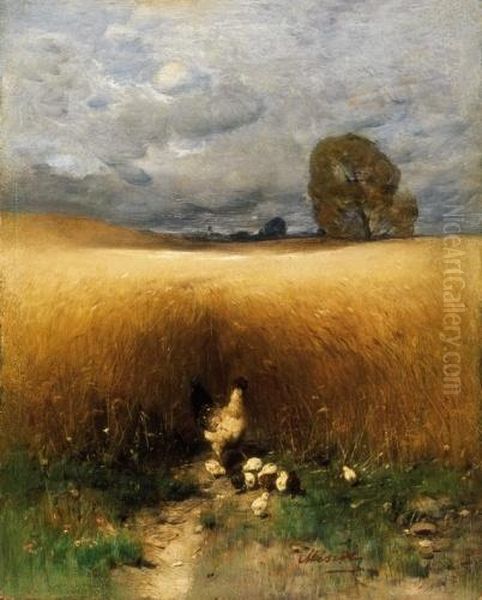 Hen With Her Chicken - view 1