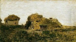 Detached Farm In The Great Plain