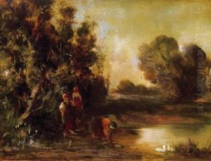 River Bank, 1870s River Bank, 1870s