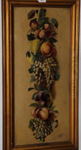 Natura Morta Con Frutta by Michaelangelo Meucci