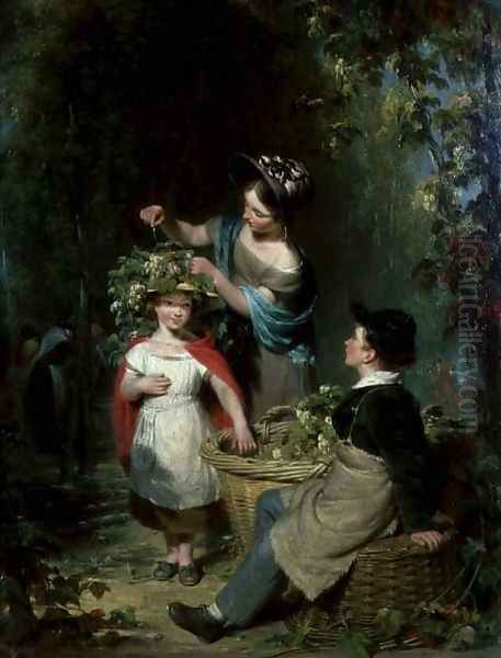 The Hop Garland by William Frederick Witherington