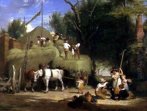 Stacking Hay, 1840