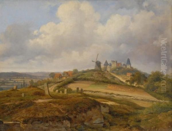 View Of A French Village - view 1