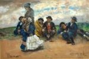 La Figlia Di Jorio by Francesco Paolo Michetti