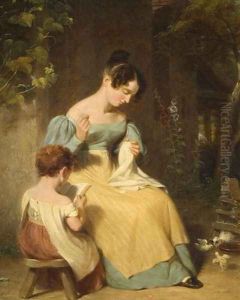 The Lesson by William Frederick Witherington