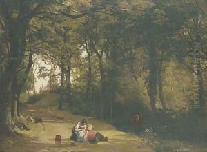 The midday rest by William Frederick Witherington