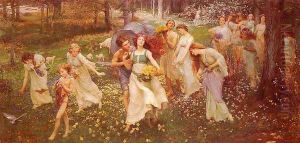 The Progress Of Spring by Charles Ward