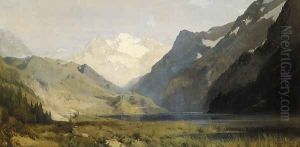 Yosemite South Fork, Looking Eastward from King's River by Frederick Judd Waugh