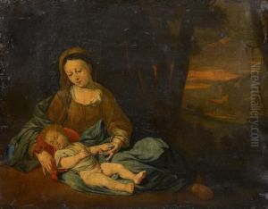 Virgin Mary With Christ Child by Pierre Mignard