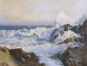 The Inlet by Frederick Judd Waugh