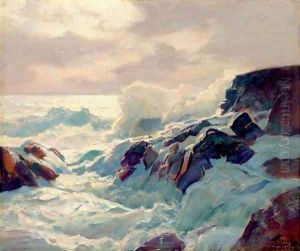 Pounding Surf by Frederick Judd Waugh