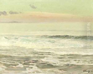 Seascape by Frederick Judd Waugh