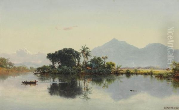 River Scene, Ecuador - view 1