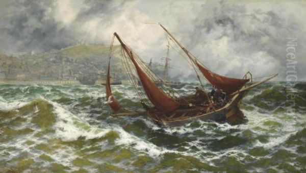 Storm Driven, Off Scarborough - view 1