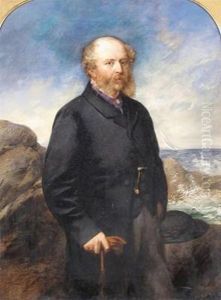 Portrait Of A Gentleman On A Rocky Coast