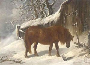 Seeking shelter by Henry Woollett