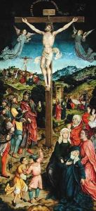 Christ on the Cross by Goossen van der Weyden
