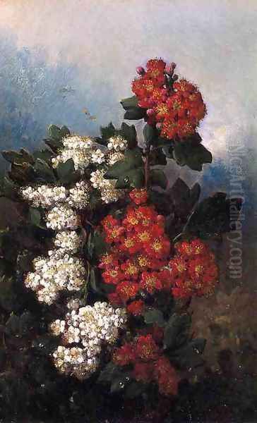 Flowers and Butterflies - view 1