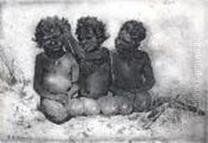 Three Aboriginal Children Three Aboriginal Children