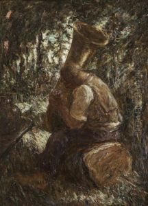 "suonatore Di Trombone" by Professor Filiberto Minozzi