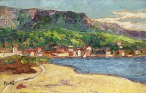 Landscape by Jean Misceslas Peske