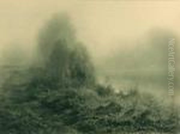 River Landscape By Leonard Misonne. Lovely!! - view 1