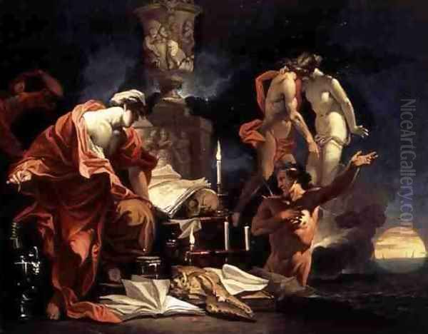 Astrologer Observing the Equinox, c.1680 - view 1