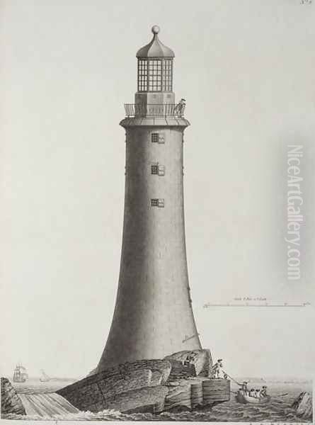 Edystone Lighthouse engraved by Edward Rooker (c.1712-74), 1763 2 - view 1