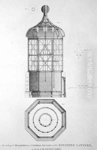 Edystone Lighthouse engraved by Edward Rooker (c.1712-74), 1763 3 Edystone Lighthouse engraved by Edward Rooker (c.1712-74), 1763 3