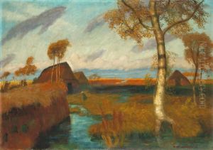 Herbst Im Moor by Otto Modersohn