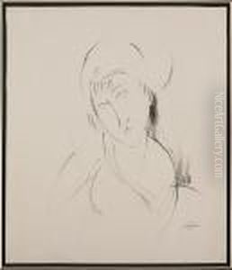 Portrait De Jeune Femme (jeanne) by Amedeo Modigliani
