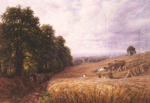 Bringing in the Harvest by Edmund George Warren